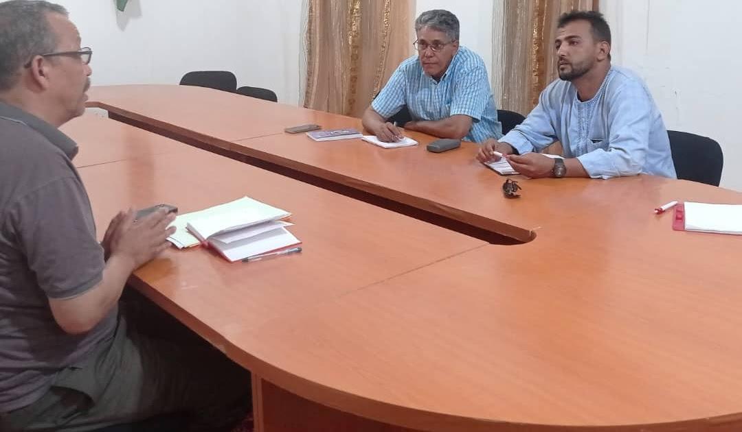 لجنة الخارجية والاعلام والتشريفات بالمجلس الوطني الصحراوي تعقد جلسة عمل بوزارة الخارجية لجنة الخارجية والاعلام والتشريفات بالمجلس الوطني الصحراوي تعقد جلسة عمل بوزارة الخارجية