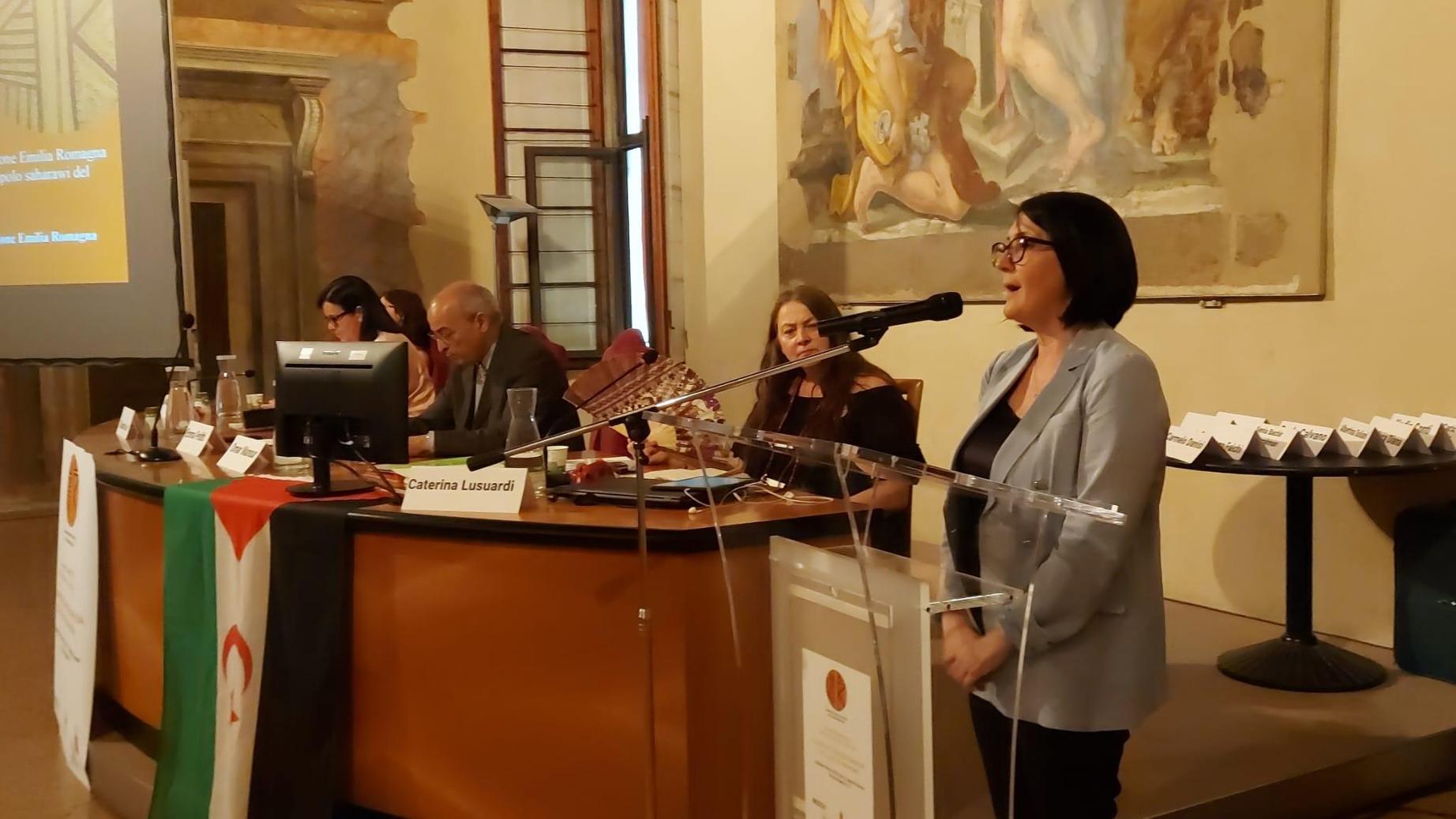 إيطاليا: رئيسة برلمان ايميليا رومانيا تجدد دعهما للشعب الصحراوي، وتدعو لتطبيق الشرعية الدولية في الصحراء الغربية إيطاليا: رئيسة برلمان ايميليا رومانيا تجدد دعهما للشعب الصحراوي، وتدعو لتطبيق الشرعية الدولية في الصحراء الغربية