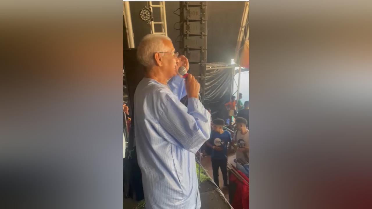 ممثل جبهة البوليساريو في البرازيل يشارك في المؤتمر الـ 59 للاتحاد الوطني للطلاب البرازيليين ممثل جبهة البوليساريو في البرازيل يشارك في المؤتمر الـ 59 للاتحاد الوطني للطلاب البرازيليين