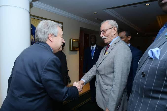 رئيس الجمهورية يراسل الأمين العام للأمم المتحدة حول وضع حقوق الإنسان في المناطق الصحراوية المحتلة رئيس الجمهورية يراسل الأمين العام للأمم المتحدة حول وضع حقوق الإنسان في المناطق الصحراوية المحتلة