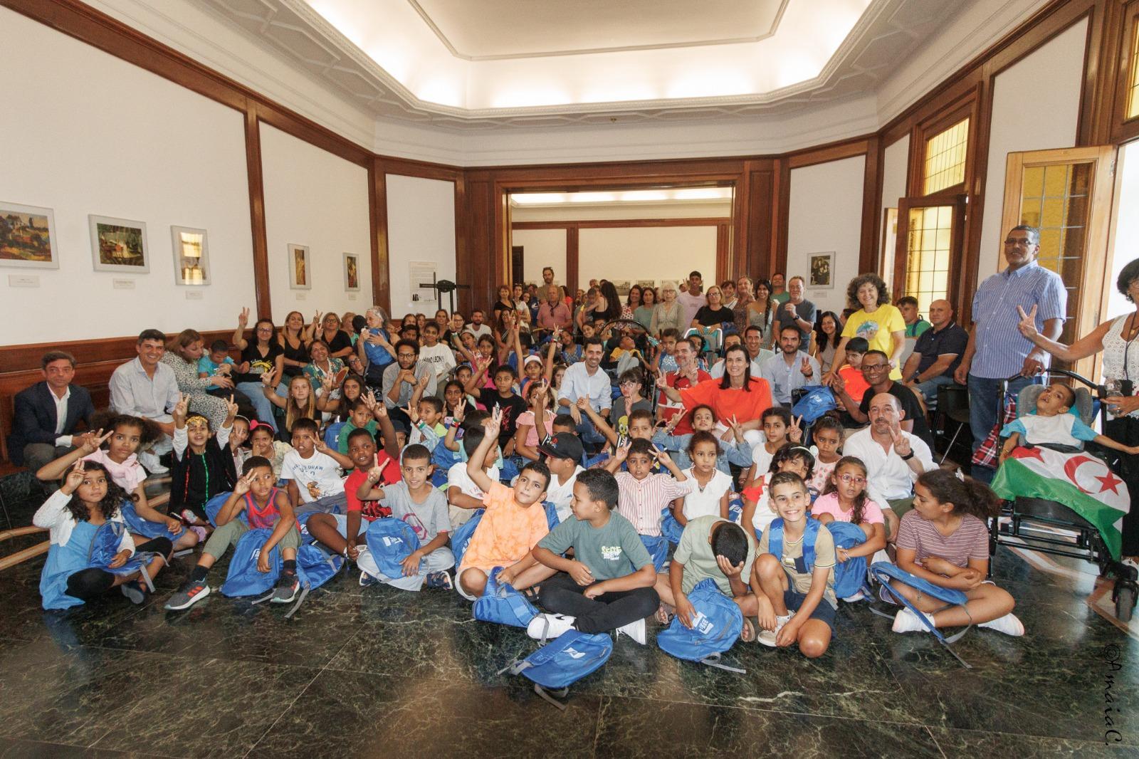 البرلمان الجهوي لكانطابريا الإسبانية يخص الأطفال الصحراويين باستقبال خاص البرلمان الجهوي لكانطابريا الإسبانية يخص الأطفال الصحراويين باستقبال خاص