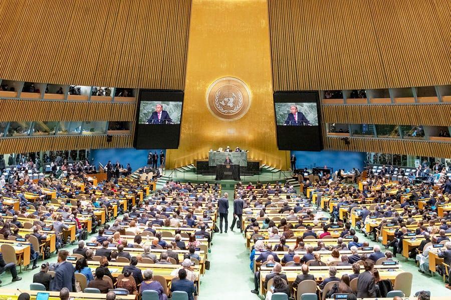 الدورة العادية الثامنة والسبعين للجمعية العامة للأمم المتحدة تبدأ أعمالها وقضية الصحراء الغربية حاضرة في جدول الأعمال والنقاش العام الدورة العادية الثامنة والسبعين للجمعية العامة للأمم المتحدة تبدأ أعمالها وقضية الصحراء الغربية حاضرة في جدول الأعمال والنقاش العام