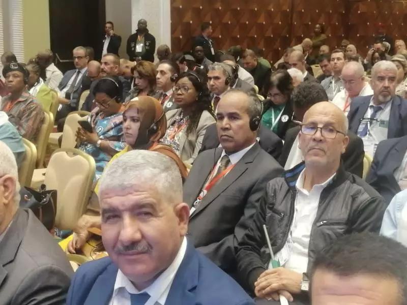وفد اتحاد عمال الساقية الحمراء ووادي الذهب يشارك في المؤتمر 12 لمنظمة الوحدة النقابية الإفريقية بالجزائر وفد اتحاد عمال الساقية الحمراء ووادي الذهب يشارك في المؤتمر 12 لمنظمة الوحدة النقابية الإفريقية بالجزائر