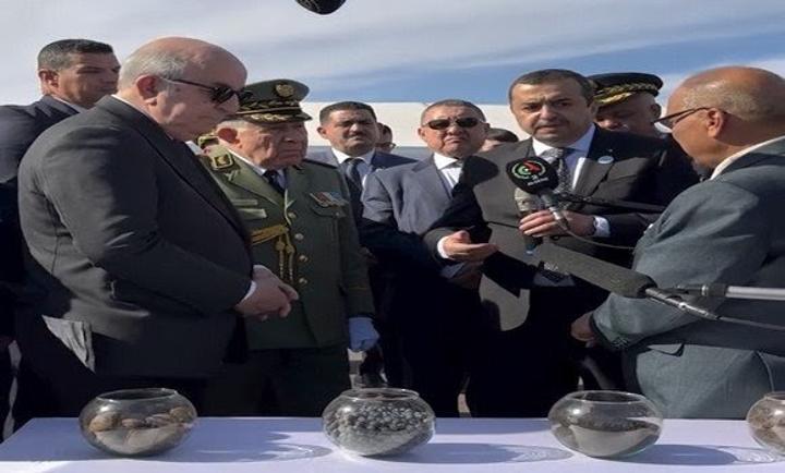 الرئيس الجزائري يصل لغارا جبيلات لوضع حجر الأساس لمشروع انجاز مصنع معالجة خام الحديد