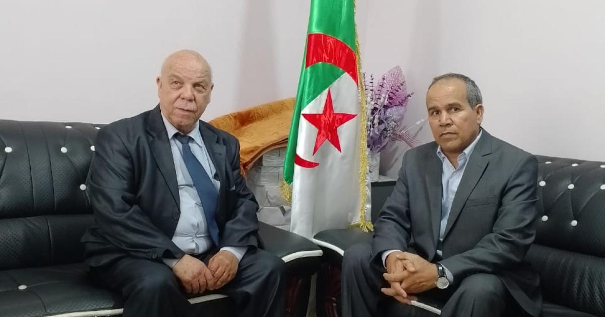 الجزائر : الأمين العام لإتحاد العمال يستقبل من طرف الأمين العام للنقابة الوطنية المستقلة لمستخدمي الإدارة العمومية الجزائر : الأمين العام لإتحاد العمال يستقبل من طرف الأمين العام للنقابة الوطنية المستقلة لمستخدمي الإدارة العمومية