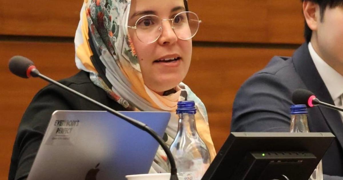 ناشطة صحراوية تستعرض في ندوة بجنيف انتهاكات حقوق الإنسان في الصحراء الغربية ناشطة صحراوية تستعرض في ندوة بجنيف انتهاكات حقوق الإنسان في الصحراء الغربية