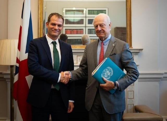 ديمستورا في لندن؛ أي جديد في ملف المفاوضات؟ ديمستورا في لندن؛ أي جديد في ملف المفاوضات؟