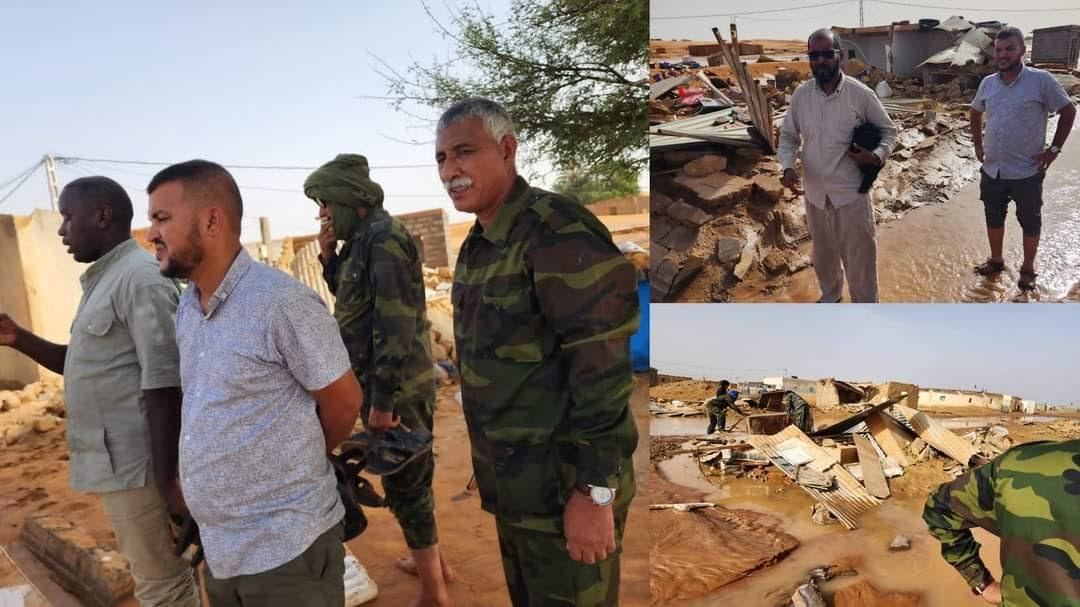 اللجنة الاقتصادية بالمجلس الوطني تقف على معاينة الاضرار الناتجة عن الأمطار بولاية الداخلة اللجنة الاقتصادية بالمجلس الوطني تقف على معاينة الاضرار الناتجة عن الأمطار بولاية الداخلة