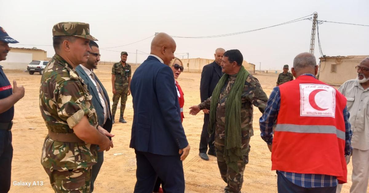 وصول قافلة تضامنية جزائرية لولاية الداخلة وصول قافلة تضامنية جزائرية لولاية الداخلة