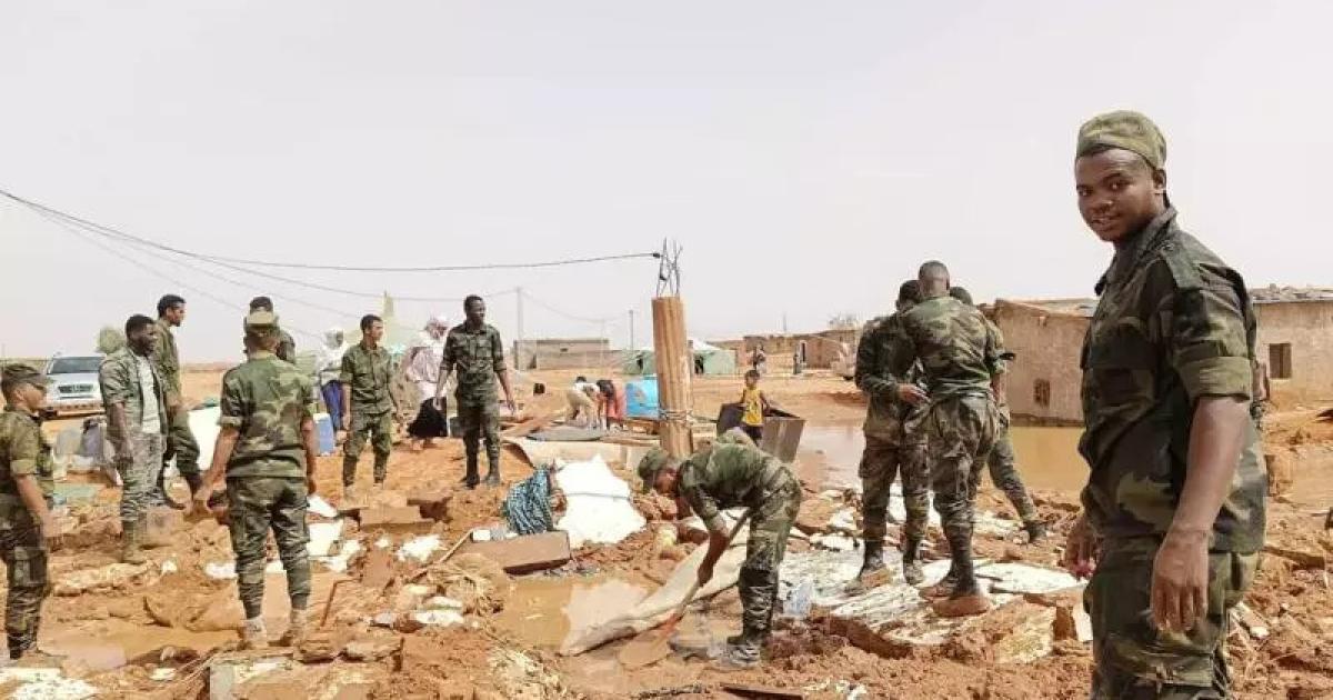الأمانة الوطنية تشيد بجهود وحدات الجيش الصحراوي في إنقاذ المواطنين وتخفيف أثار واضرار الأمطار بولاية الداخلة الأمانة الوطنية تشيد بجهود وحدات الجيش الصحراوي في إنقاذ المواطنين وتخفيف أثار واضرار الأمطار بولاية الداخلة