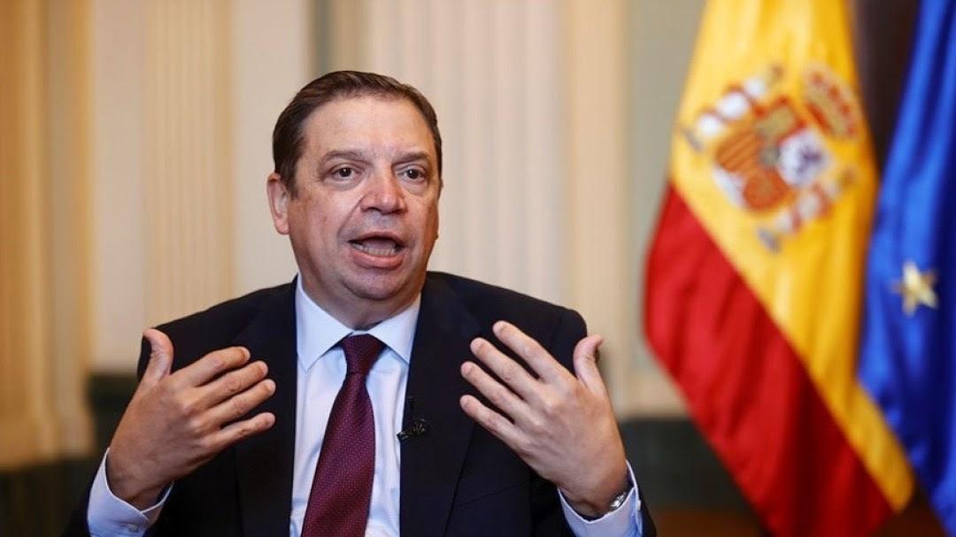 وزير إسباني يبحث في المغرب القفز على العدالة الأوروبية في بطلان الاتفاقيات التي تشمل الصحراء الغربية وزير إسباني يبحث في المغرب القفز على العدالة الأوروبية في بطلان الاتفاقيات التي تشمل الصحراء الغربية