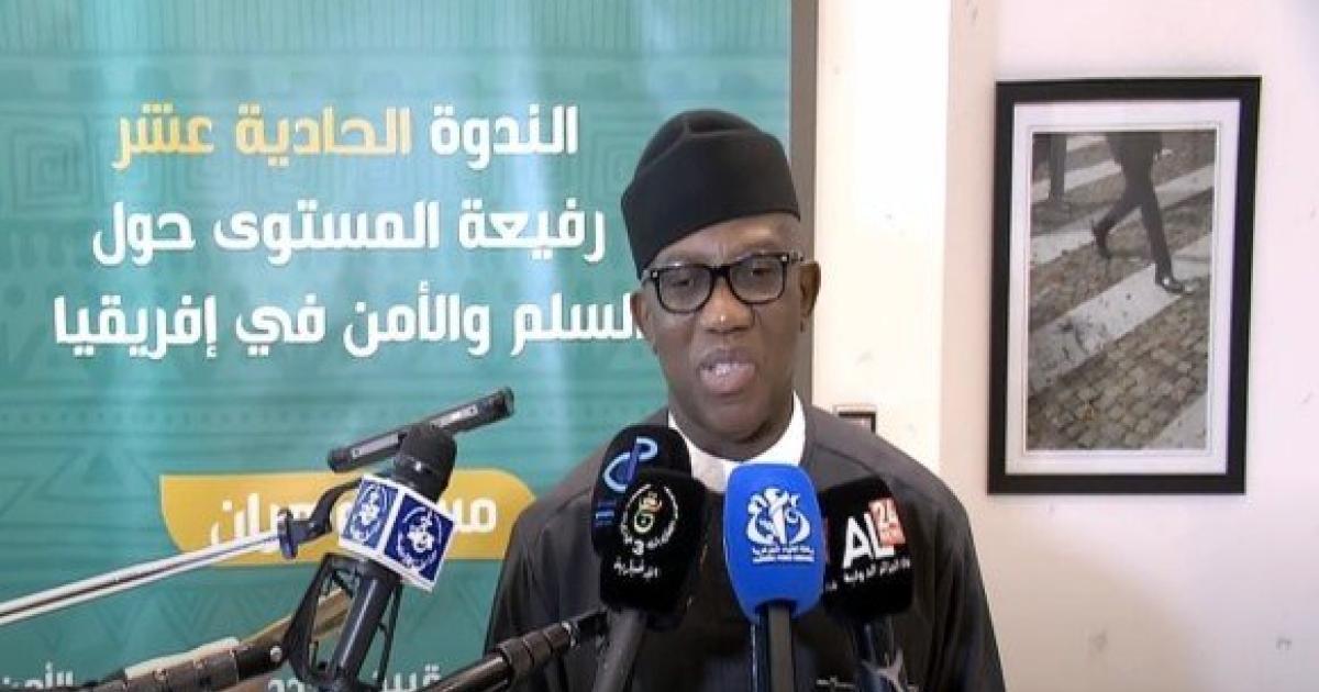 مفوض السلم والأمن الأفريقي يؤكد : مفوض السلم والأمن الأفريقي يؤكد :