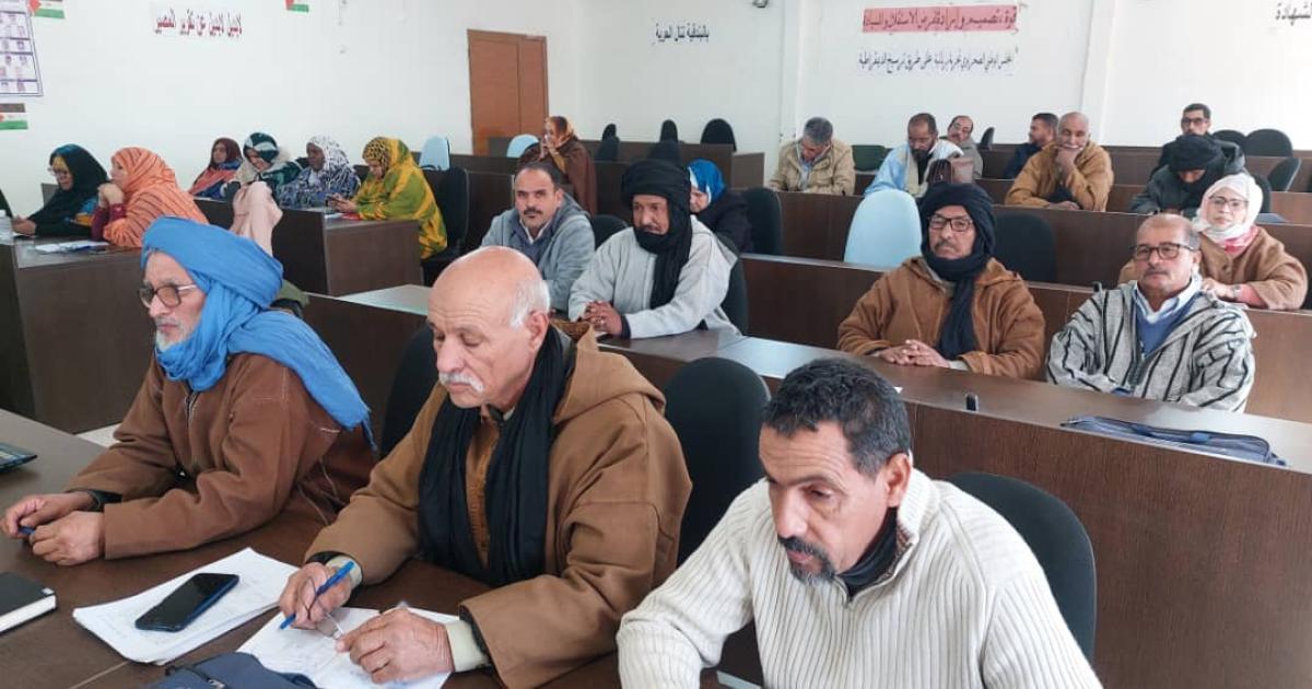 المجلس الوطني يوجه رسائل تضامنية إلى جيش التحرير الشعبي الصحراوي وانتفاضة الإستقلال المباركة والأسرى المدنيين الصحراويين بسجون الإحتلال المغربي المجلس الوطني يوجه رسائل تضامنية إلى جيش التحرير الشعبي الصحراوي وانتفاضة الإستقلال المباركة والأسرى المدنيين الصحراويين بسجون الإحتلال المغربي