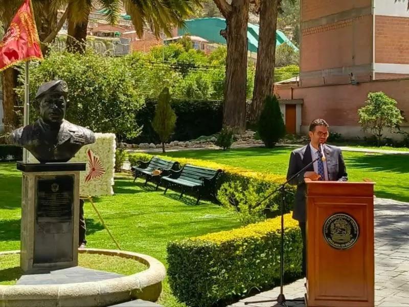 السفير الفنزويلي في بوليفيا يؤكد دعم بلاده الكامل لاستقلال الجمهورية الصحراوية السفير الفنزويلي في بوليفيا يؤكد دعم بلاده الكامل لاستقلال الجمهورية الصحراوية