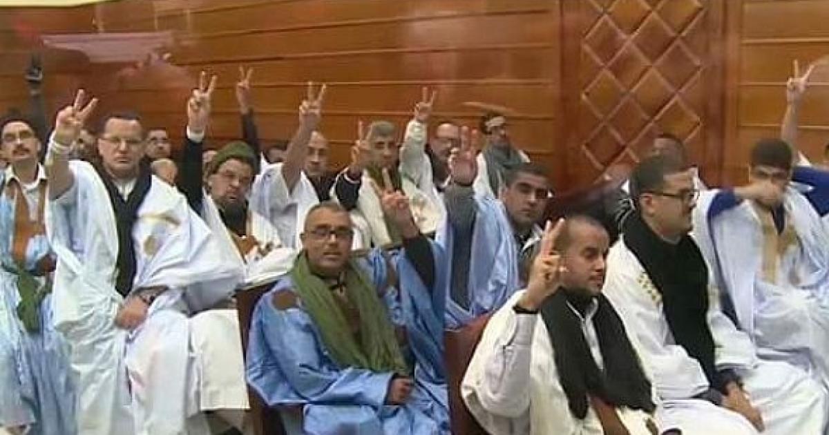 المعتقلون السياسيون الصحراويون مجموعة أگديم إزيك يدينون أشكال القمع والترهيب المغربي ويعلنون تضامنهم مع أبناء شعبنا المسالم بالمناطق المحتلة المعتقلون السياسيون الصحراويون مجموعة أگديم إزيك يدينون أشكال القمع والترهيب المغربي ويعلنون تضامنهم مع أبناء شعبنا المسالم بالمناطق المحتلة
