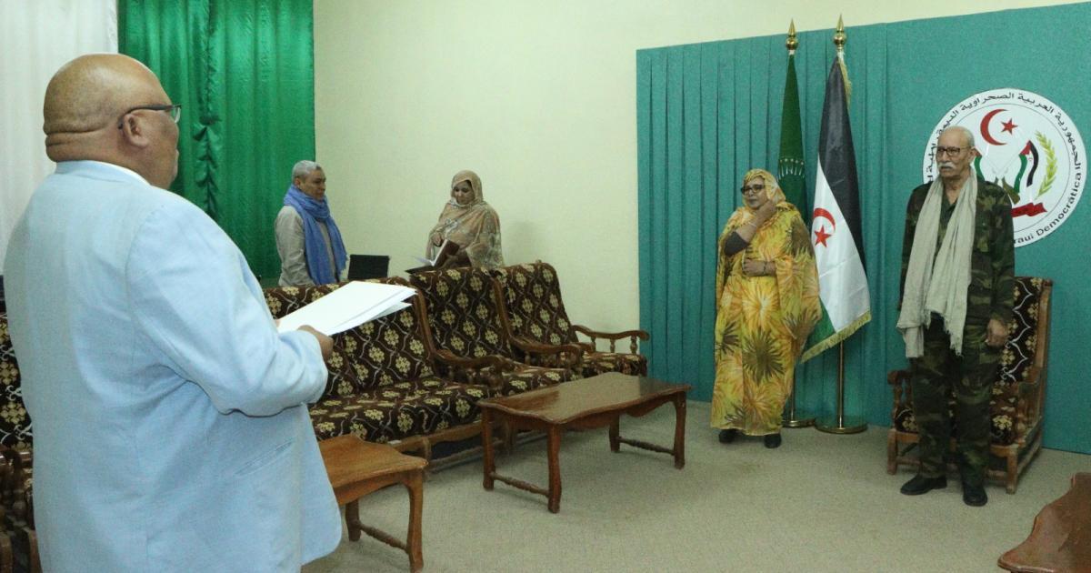 الرئيس ابراهيم غالي يتسلم أوراق إعتماد سفير جنوب إفريقيا الجديد لدى الجمهورية الصحراوية الرئيس ابراهيم غالي يتسلم أوراق إعتماد سفير جنوب إفريقيا الجديد لدى الجمهورية الصحراوية