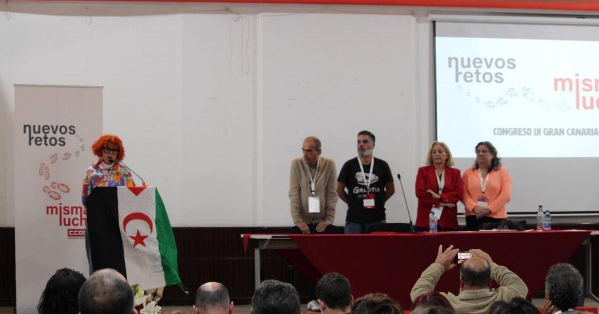 المؤتمر السادس عشر للنقابات العمالية الإسبانية بكناريا يؤكد على حق الشعب الصحراوي في تقرير المصير و الاستقلال المؤتمر السادس عشر للنقابات العمالية الإسبانية بكناريا يؤكد على حق الشعب الصحراوي في تقرير المصير و الاستقلال
