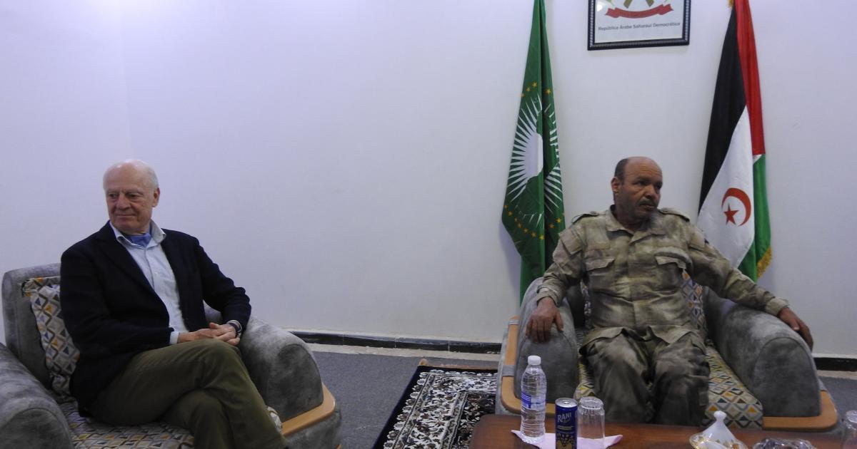 وزير شؤون الأرض المحتلة والجاليات يلتقي بالمبعوث الشخصي للأمين العام للأمم المتحدة الى الصحراء الغربية وزير شؤون الأرض المحتلة والجاليات يلتقي بالمبعوث الشخصي للأمين العام للأمم المتحدة الى الصحراء الغربية