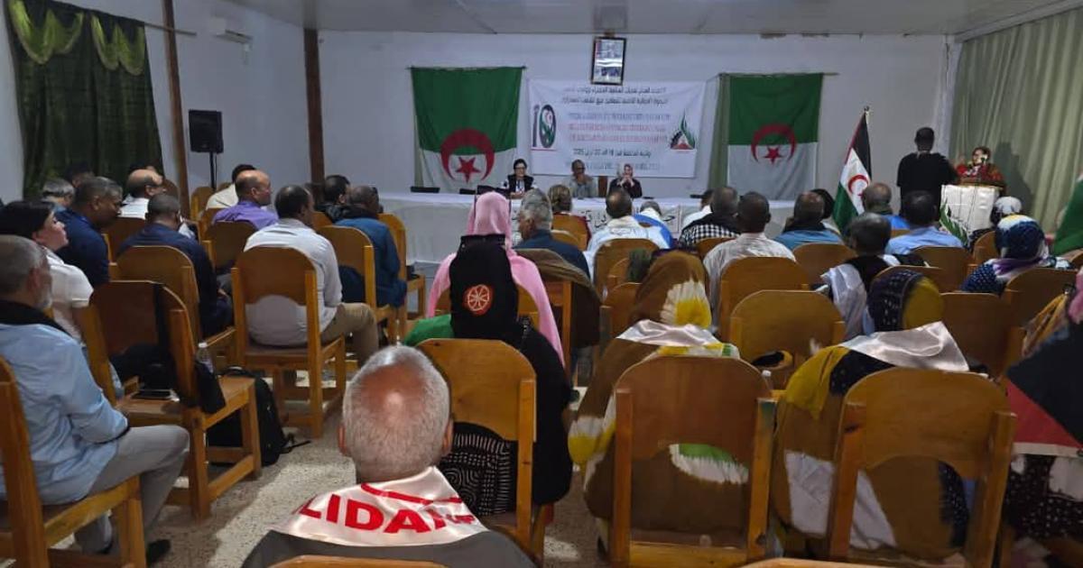 الندوة الدولية العمالية الثامنة للتضامن مع الشعب الصحراوي تؤكد على ضرورة التحرك النقابي العالمي لتصفية الإستعمار من الصحراء الغربية الندوة الدولية العمالية الثامنة للتضامن مع الشعب الصحراوي تؤكد على ضرورة التحرك النقابي العالمي لتصفية الإستعمار من الصحراء الغربية