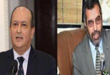 تهنئة الوزير الأول لسيفي غريب بتعيينه وزيرًا أول تهنئة الوزير الأول لسيفي غريب بتعيينه وزيرًا أول