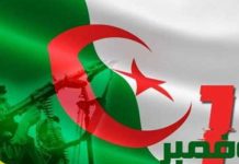 تهنئة البوليساريو للجزائر بذكرى ثورة نوفمبر تهنئة البوليساريو للجزائر بذكرى ثورة نوفمبر