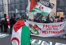 مظاهرة في برلين بمناسبة ذكرى غزو الصحراء الغربية مظاهرة في برلين بمناسبة ذكرى غزو الصحراء الغربية