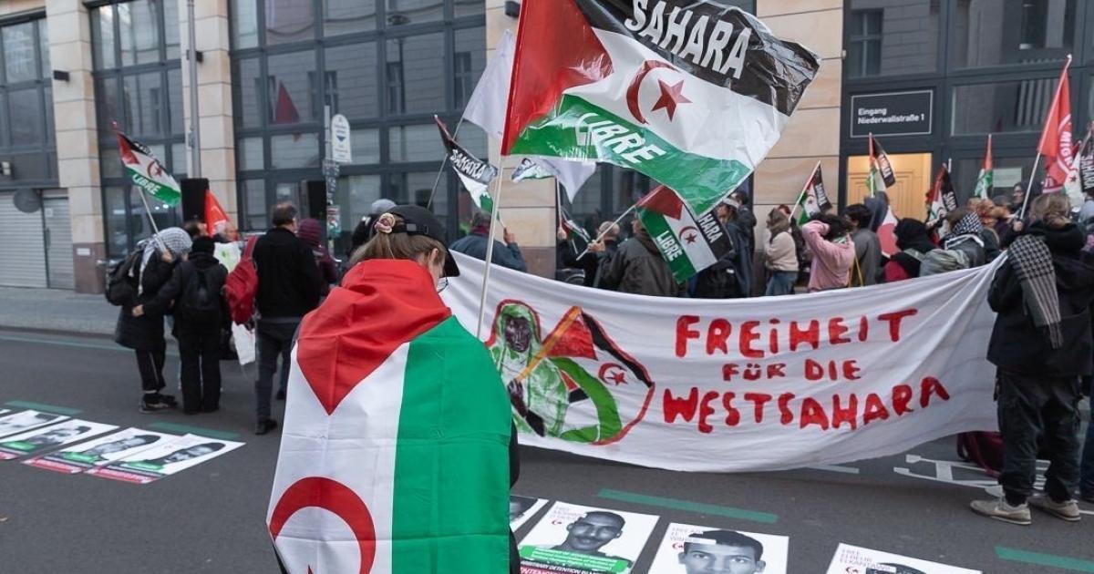 مظاهرة في برلين بمناسبة ذكرى غزو الصحراء الغربية مظاهرة في برلين بمناسبة ذكرى غزو الصحراء الغربية