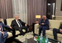 غالي يستقبل رئيس مجلس الأمة الجزائري غالي يستقبل رئيس مجلس الأمة الجزائري