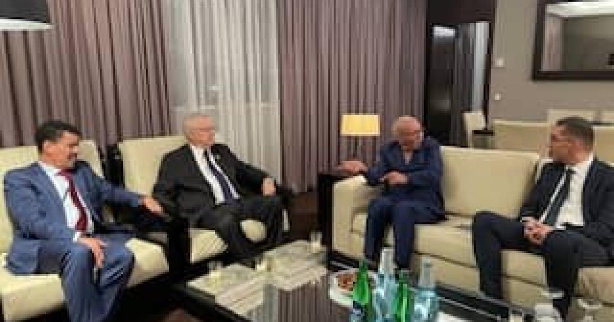 غالي يستقبل رئيس مجلس الأمة الجزائري غالي يستقبل رئيس مجلس الأمة الجزائري