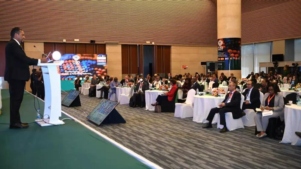 الجمهورية الصحراوية تشارك في حوار مجموعة العشرين الجمهورية الصحراوية تشارك في حوار مجموعة العشرين