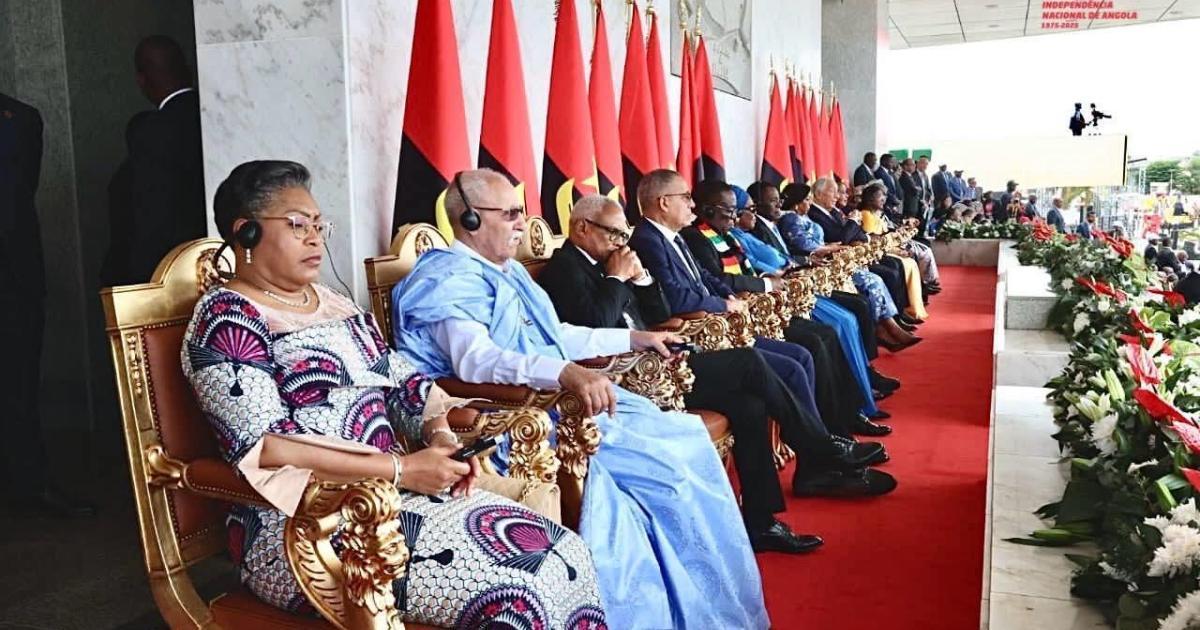 رئيس الجمهورية يشارك في ذكرى استقلال أنغولا رئيس الجمهورية يشارك في ذكرى استقلال أنغولا