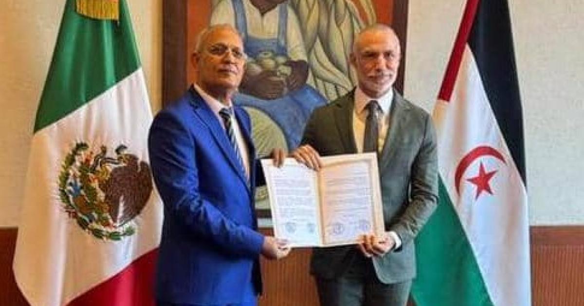 بولسان يقدم أوراق اعتماده سفيرًا لدى المكسيك بولسان يقدم أوراق اعتماده سفيرًا لدى المكسيك