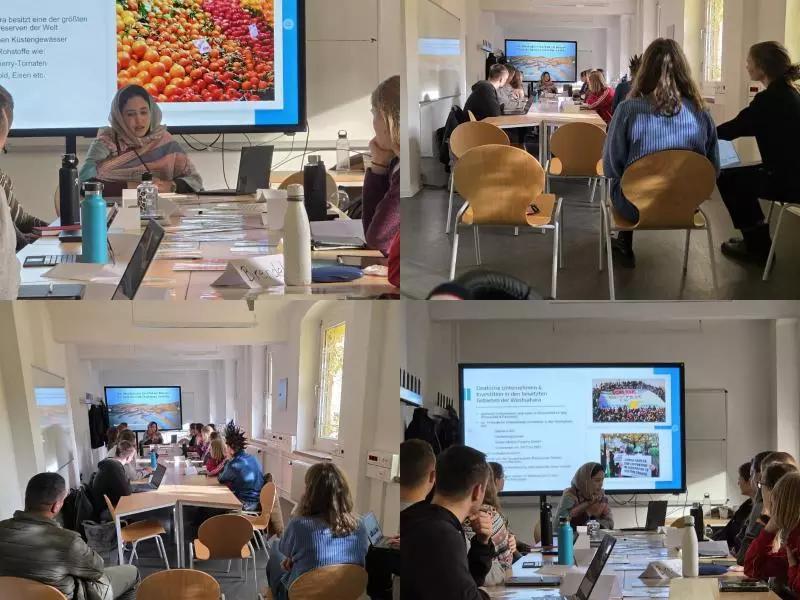 محاضرة عن القضية الصحراوية في جامعة أدريسدن محاضرة عن القضية الصحراوية في جامعة أدريسدن