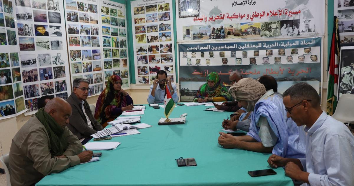 اجتماع لجنة الخارجية والإعلام بمجلس تسيير وزارة الإعلام اجتماع لجنة الخارجية والإعلام بمجلس تسيير وزارة الإعلام