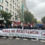 مظاهرات في مدريد تندد باتفاقية مدريد وتطالب بالحرية مظاهرات في مدريد تندد باتفاقية مدريد وتطالب بالحرية