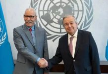 رﺋﻴﺲ الجمهورية الصحراوية يلتقي الأمين العام للأمم المتحدة رﺋﻴﺲ الجمهورية الصحراوية يلتقي الأمين العام للأمم المتحدة
