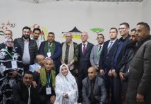 غالي يستقبل الوفود في مؤتمر شبيبة الساقية الحمراء غالي يستقبل الوفود في مؤتمر شبيبة الساقية الحمراء