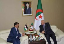 مباحثات بين وزير الخارجية المغربي ونظيره الجزائري مباحثات بين وزير الخارجية المغربي ونظيره الجزائري