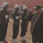 رئيس الجمهورية يشرف على تخرج دفعة من المقاتلين رئيس الجمهورية يشرف على تخرج دفعة من المقاتلين