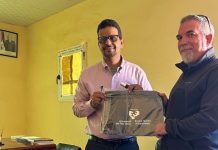 عميد جامعة التفاريتي يستقبل عميد كلية التربية عميد جامعة التفاريتي يستقبل عميد كلية التربية