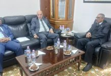 استقبال السفير الصحراوي لرئيس الأخوة البرلمانية استقبال السفير الصحراوي لرئيس الأخوة البرلمانية