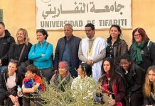 عميد جامعة التفاريتي يستقبل وفدًا إيطاليًا عميد جامعة التفاريتي يستقبل وفدًا إيطاليًا