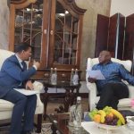 استقبال وزير الخارجية من قبل الرئيس الجنوب إفريقي استقبال وزير الخارجية من قبل الرئيس الجنوب إفريقي