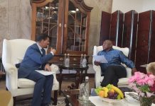 استقبال وزير الخارجية من قبل الرئيس الجنوب إفريقي استقبال وزير الخارجية من قبل الرئيس الجنوب إفريقي