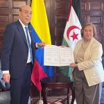 محمد عالي يقدم أوراق اعتماده سفيرًا لدى كولومبيا محمد عالي يقدم أوراق اعتماده سفيرًا لدى كولومبيا