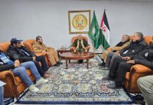 غالي يستقبل وفد جمعية الأيادي البيضاء الجزائرية غالي يستقبل وفد جمعية الأيادي البيضاء الجزائرية