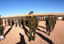 غالي يشرف على تخرج دفعة من مقاتلي الناحية الخامسة غالي يشرف على تخرج دفعة من مقاتلي الناحية الخامسة