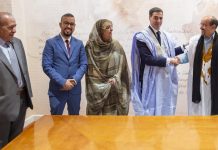 استقبال ممثل البوليساريو من قبل رئيس حكومة الباسك استقبال ممثل البوليساريو من قبل رئيس حكومة الباسك