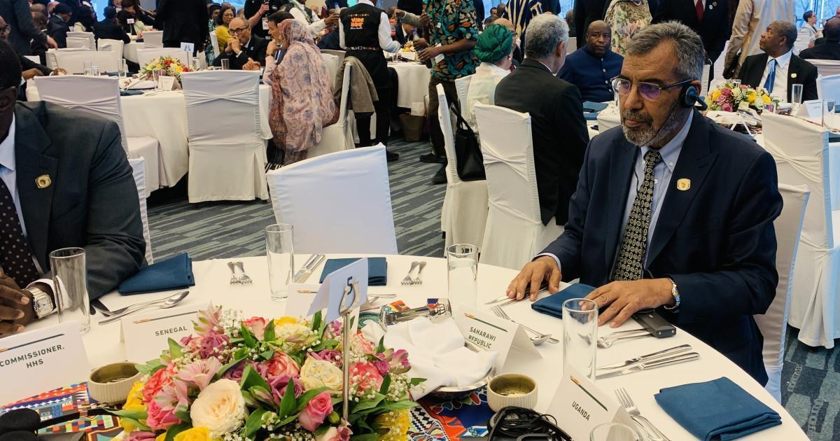 الجمهورية الصحراوية في منتدى الاتحاد الإفريقي للمياه الجمهورية الصحراوية في منتدى الاتحاد الإفريقي للمياه