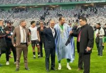 مباراة ودية بين منتخب الصحراء الغربية والجزائر مباراة ودية بين منتخب الصحراء الغربية والجزائر